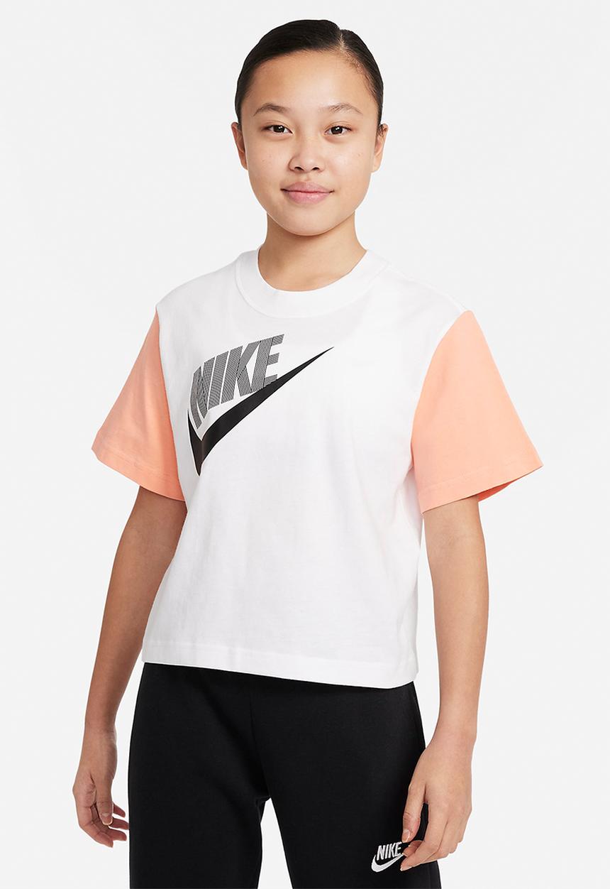 Nike - G nsw tee essntl boxy tee dnc - white