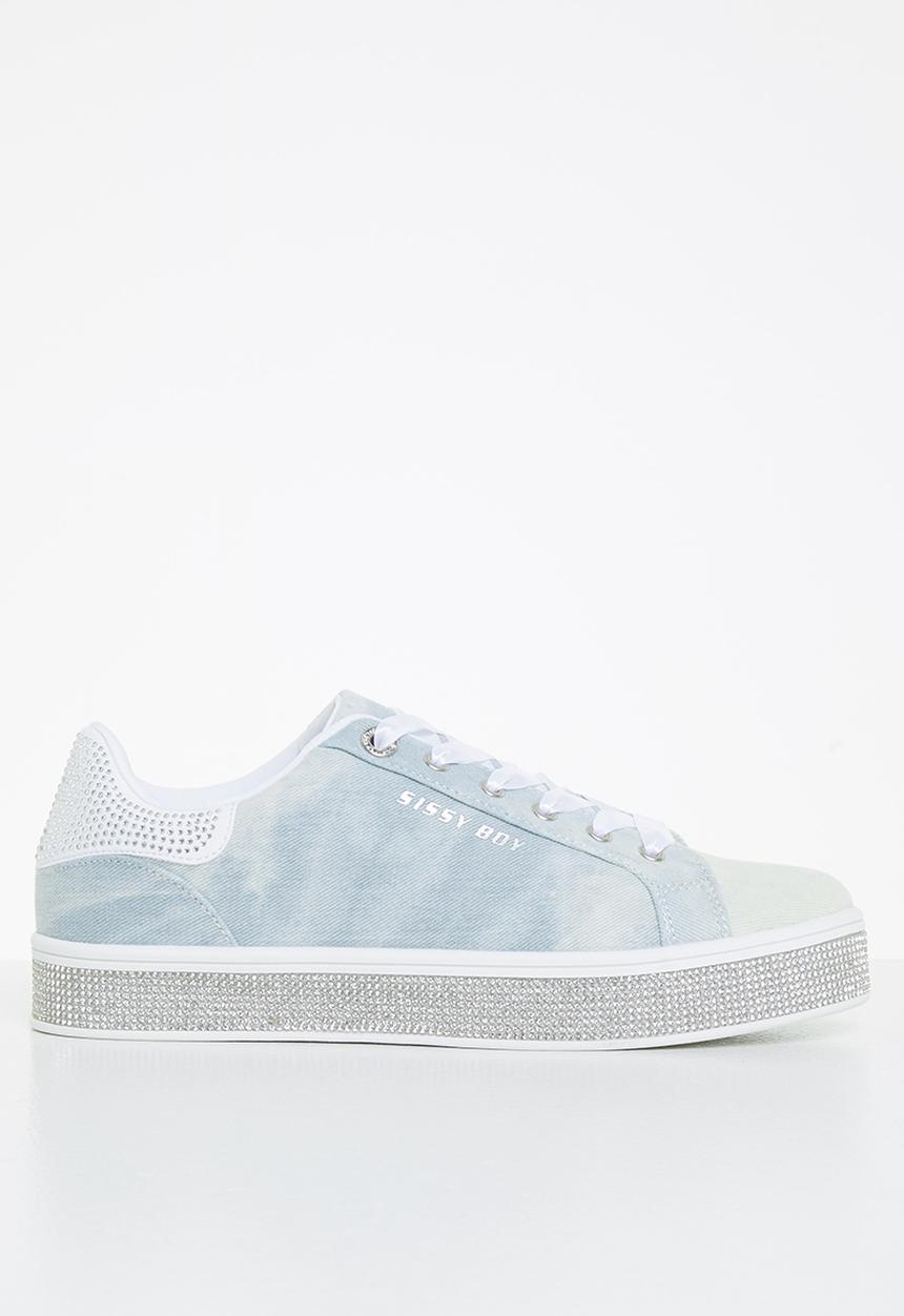 SISSY BOY - Washed out sneaker - washed denim