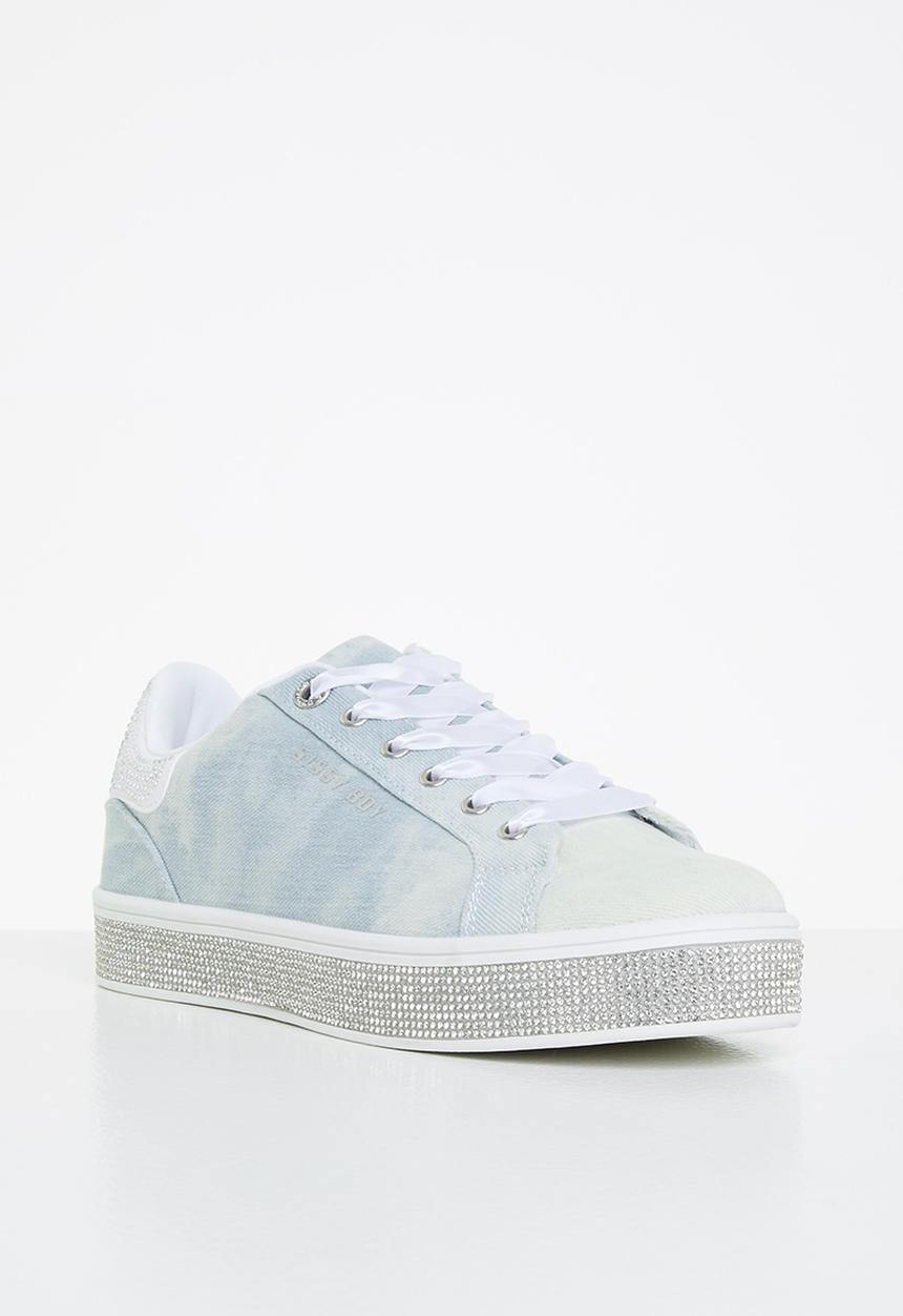 SISSY BOY - Washed out sneaker - washed denim