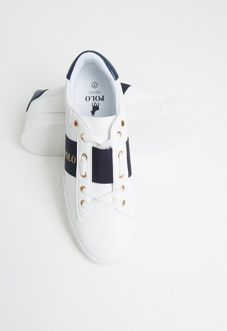 POLO - Classic side flash sneaker - navy