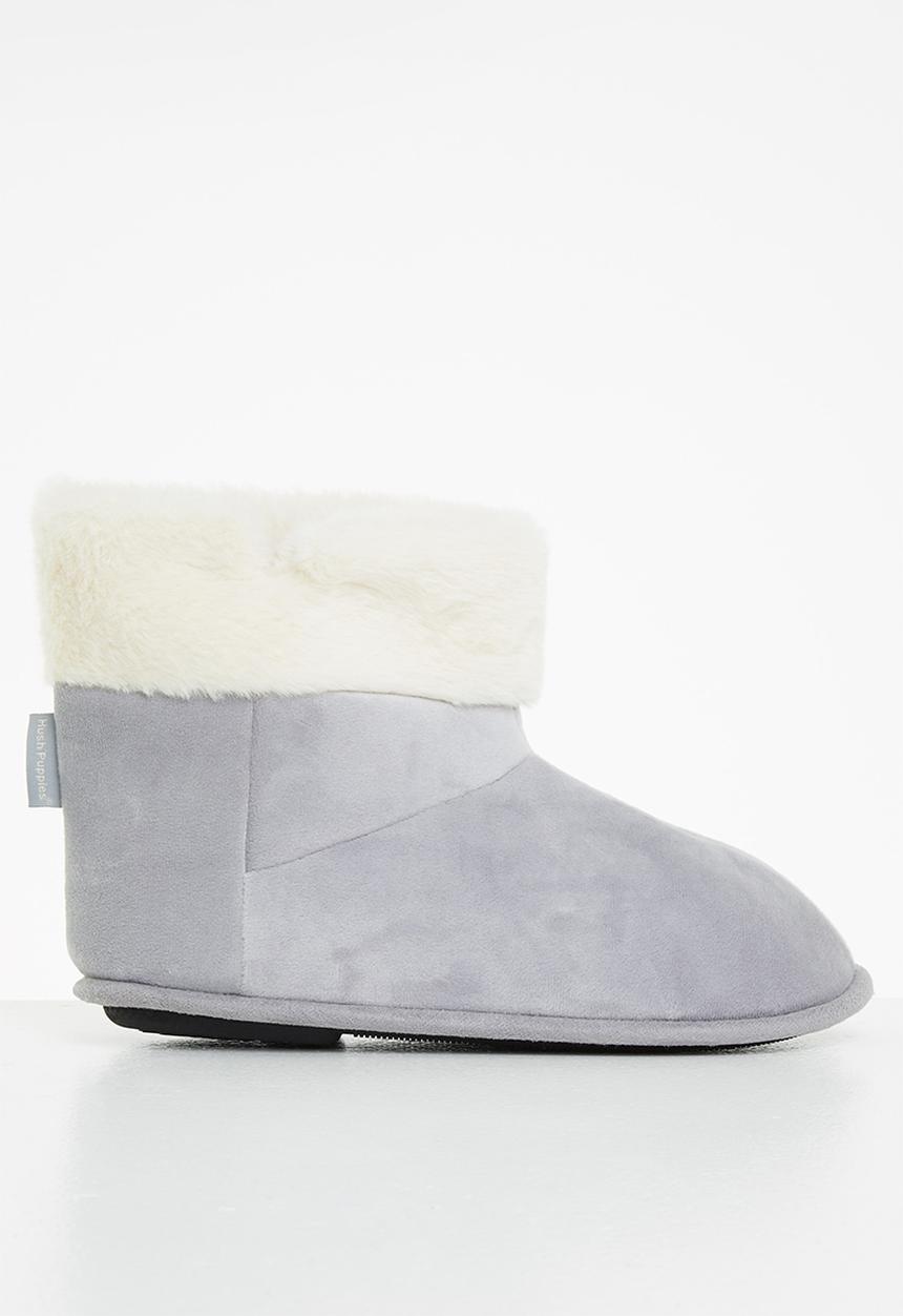 Hush Puppies - Casa slipper boot - frost grey 