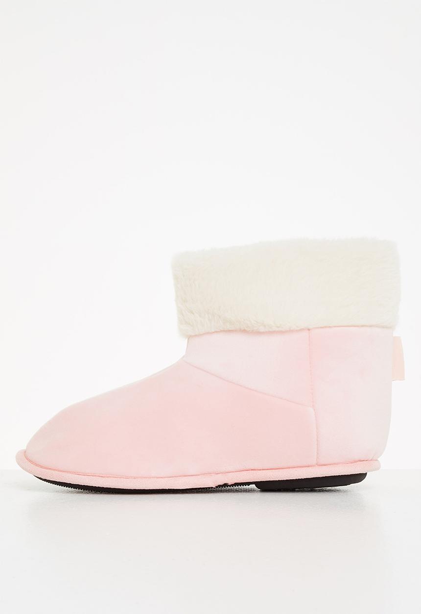 Hush Puppies - Casa slipper boot - pink