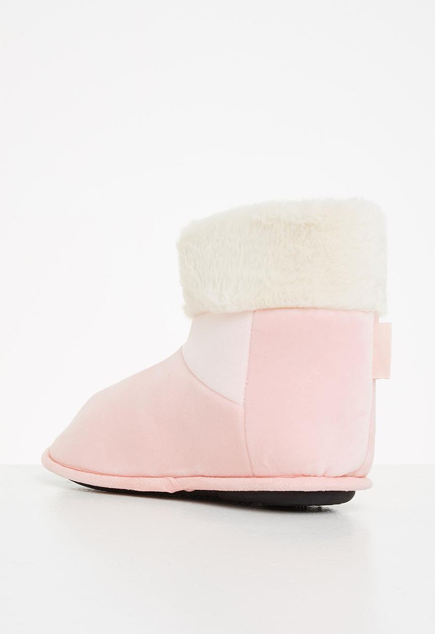 Hush Puppies - Casa slipper boot - pink
