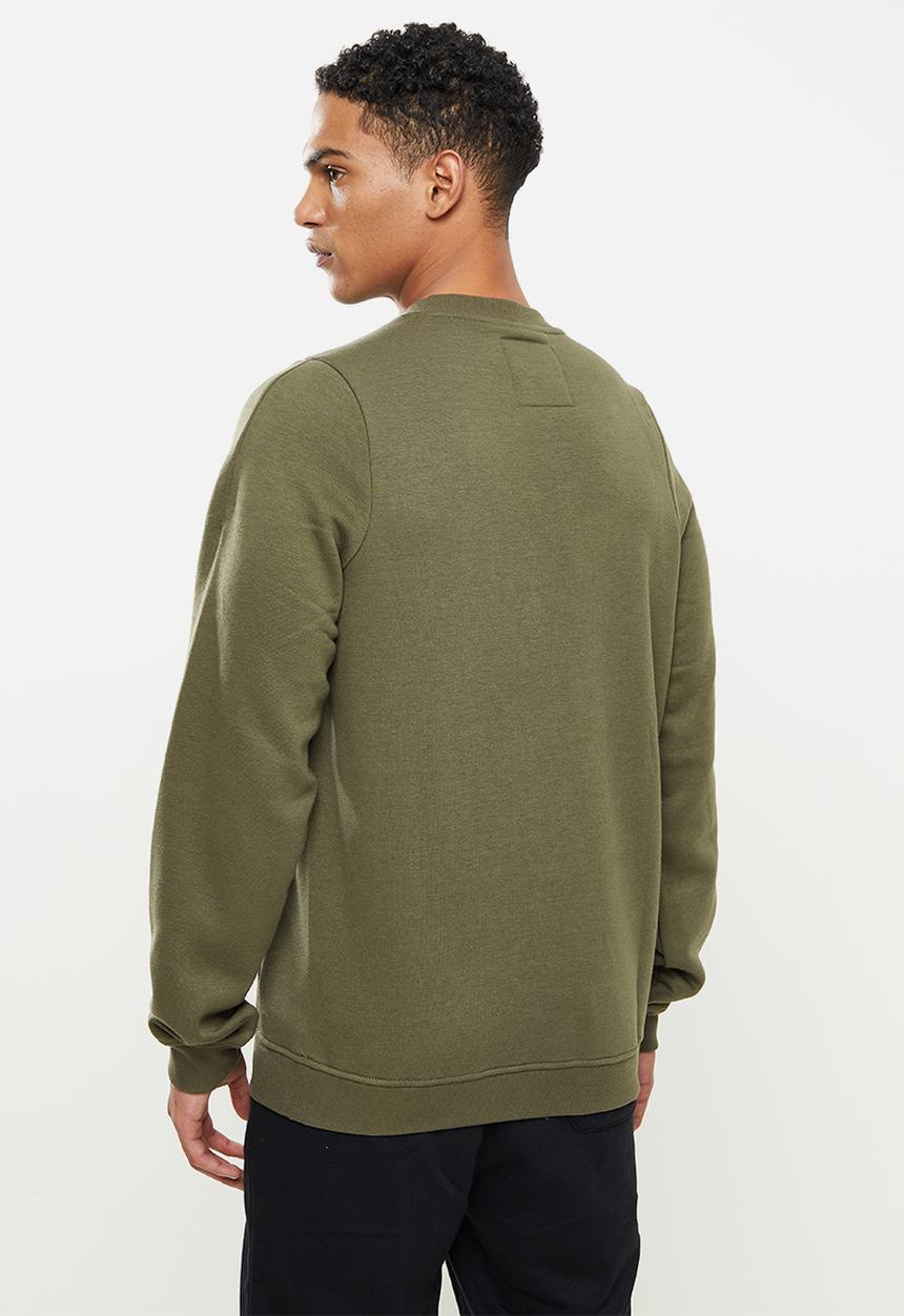 Fox - Backlash crew fleece - dark army