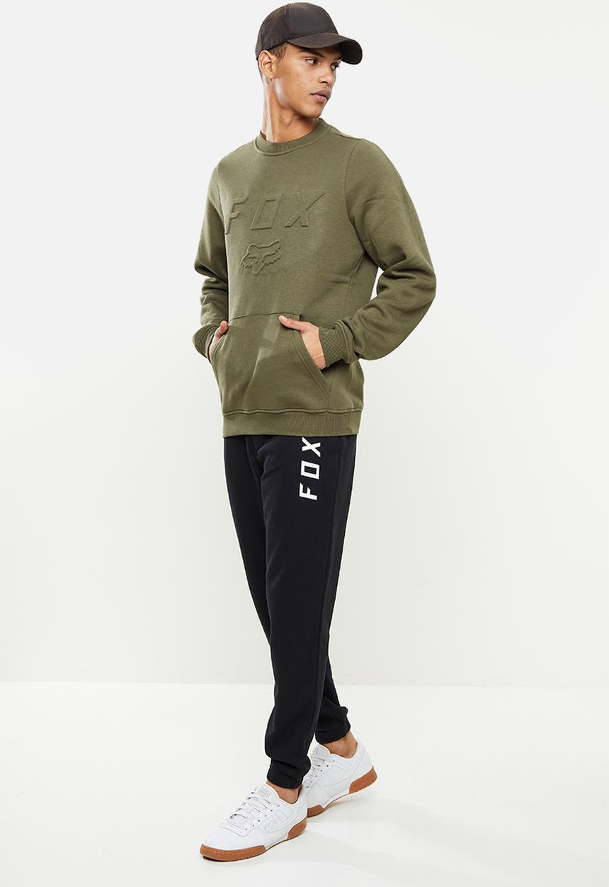 Fox - Backlash crew fleece - dark army