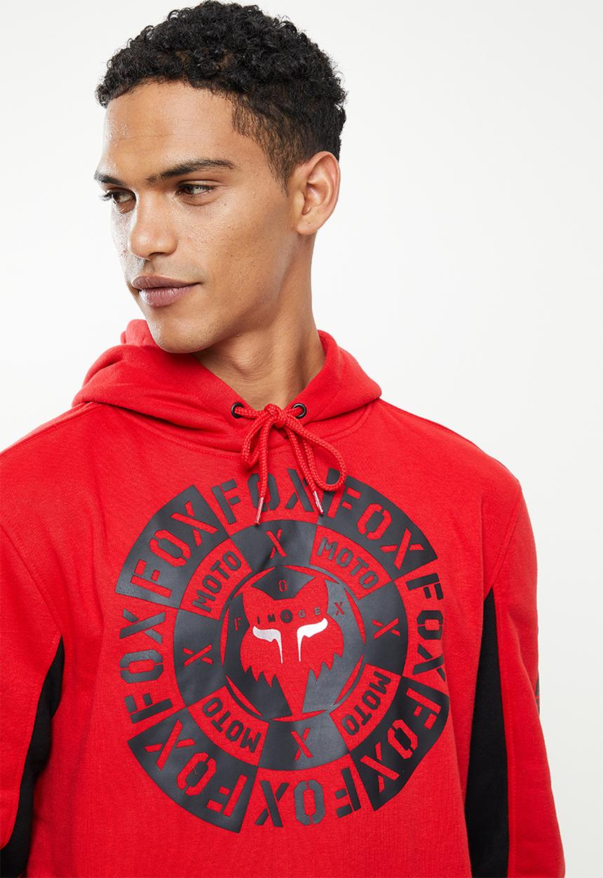 Fox - Nobyl pullover fleece - cardinal red