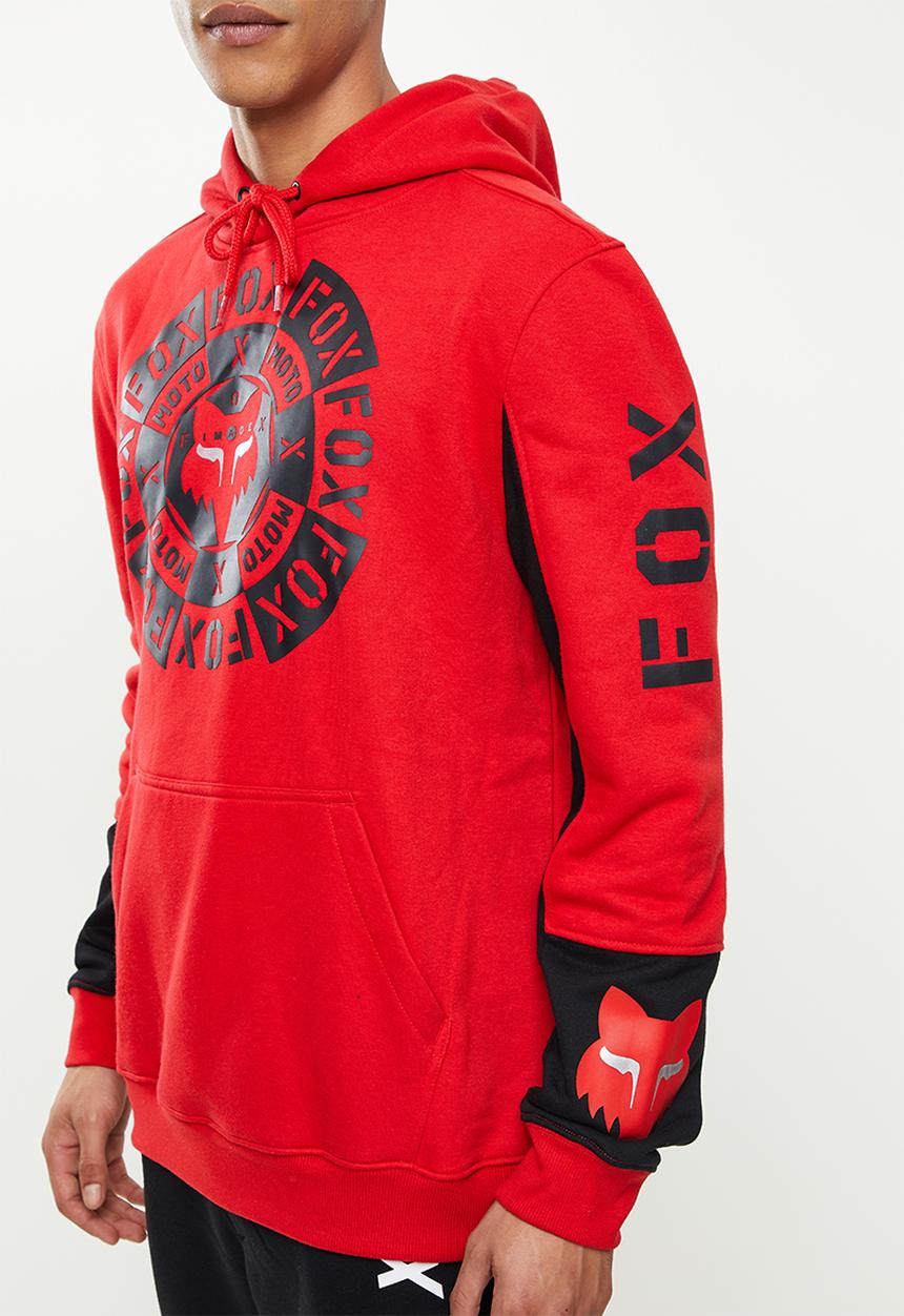 Fox - Nobyl pullover fleece - cardinal red