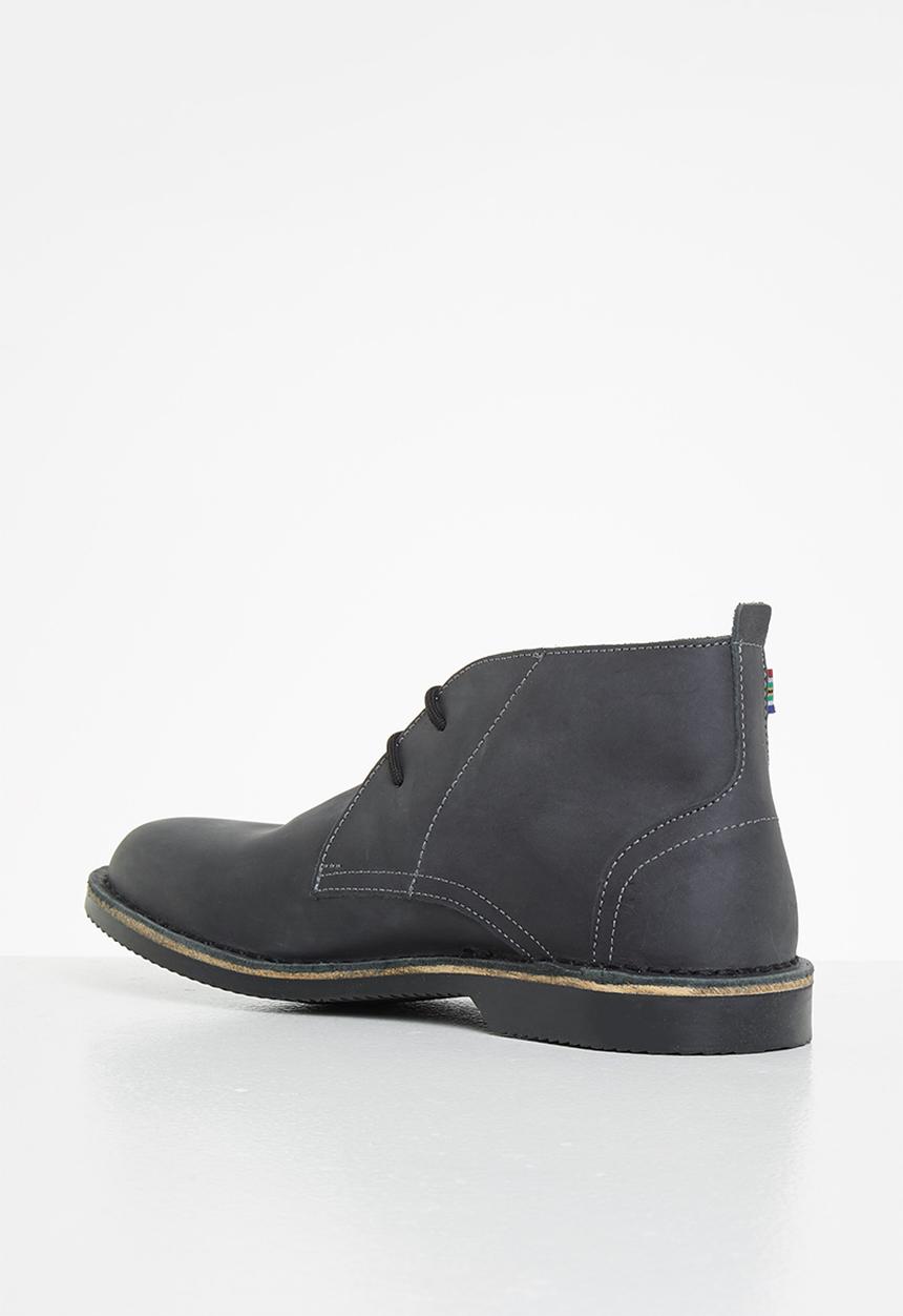 Veldskoen - Chukka boot - charcoal sole