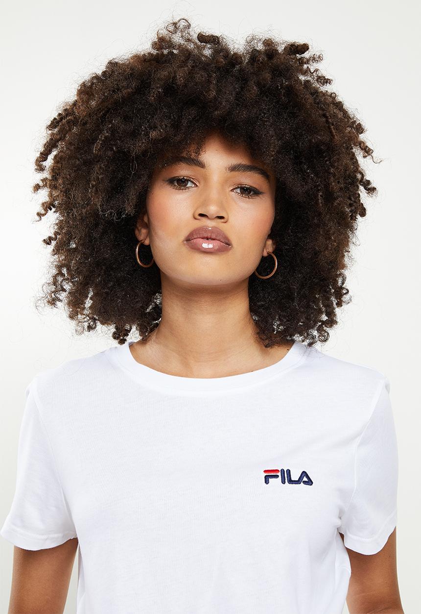 FILA - Noose crop top - white