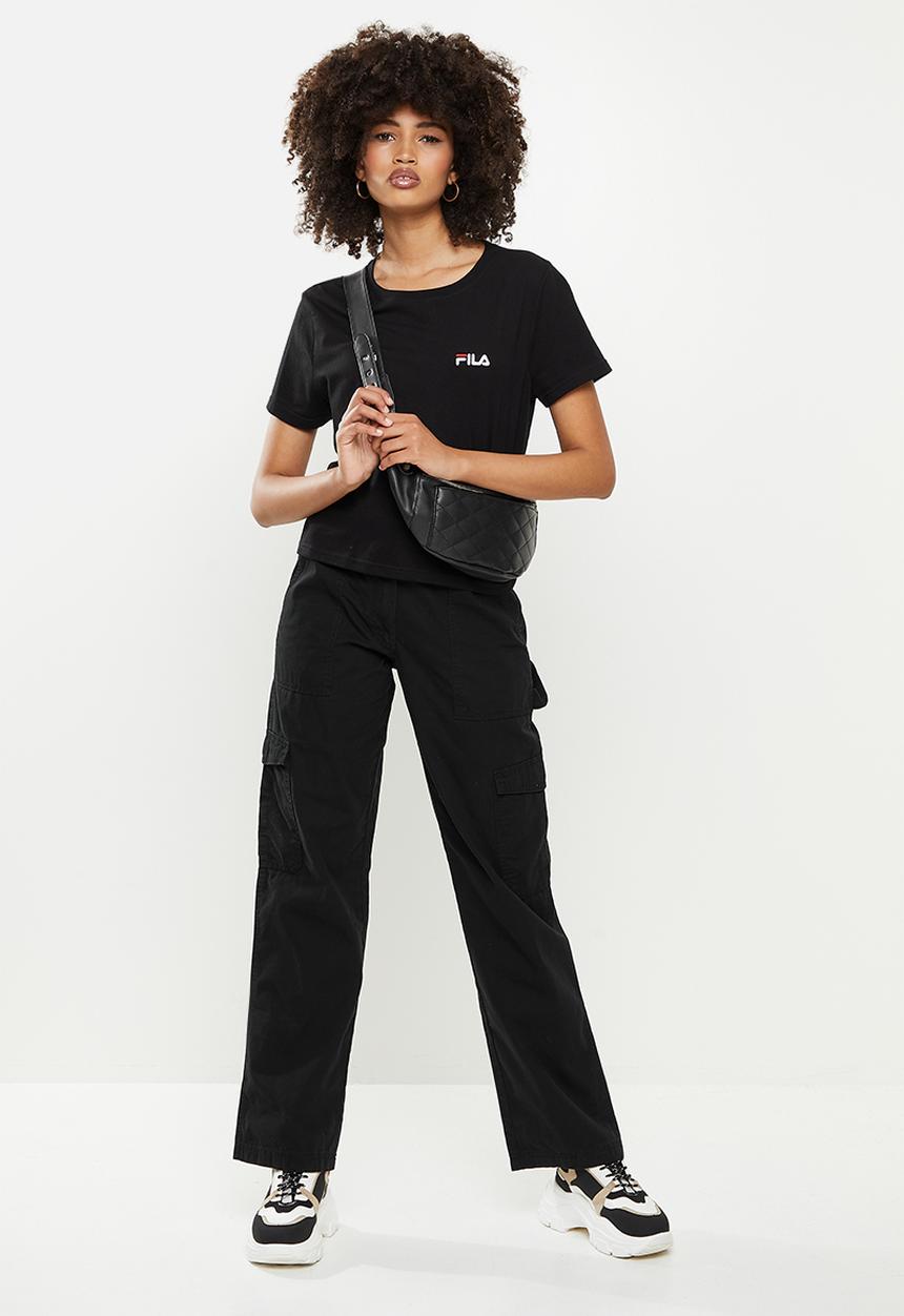FILA - Noose crop top - black