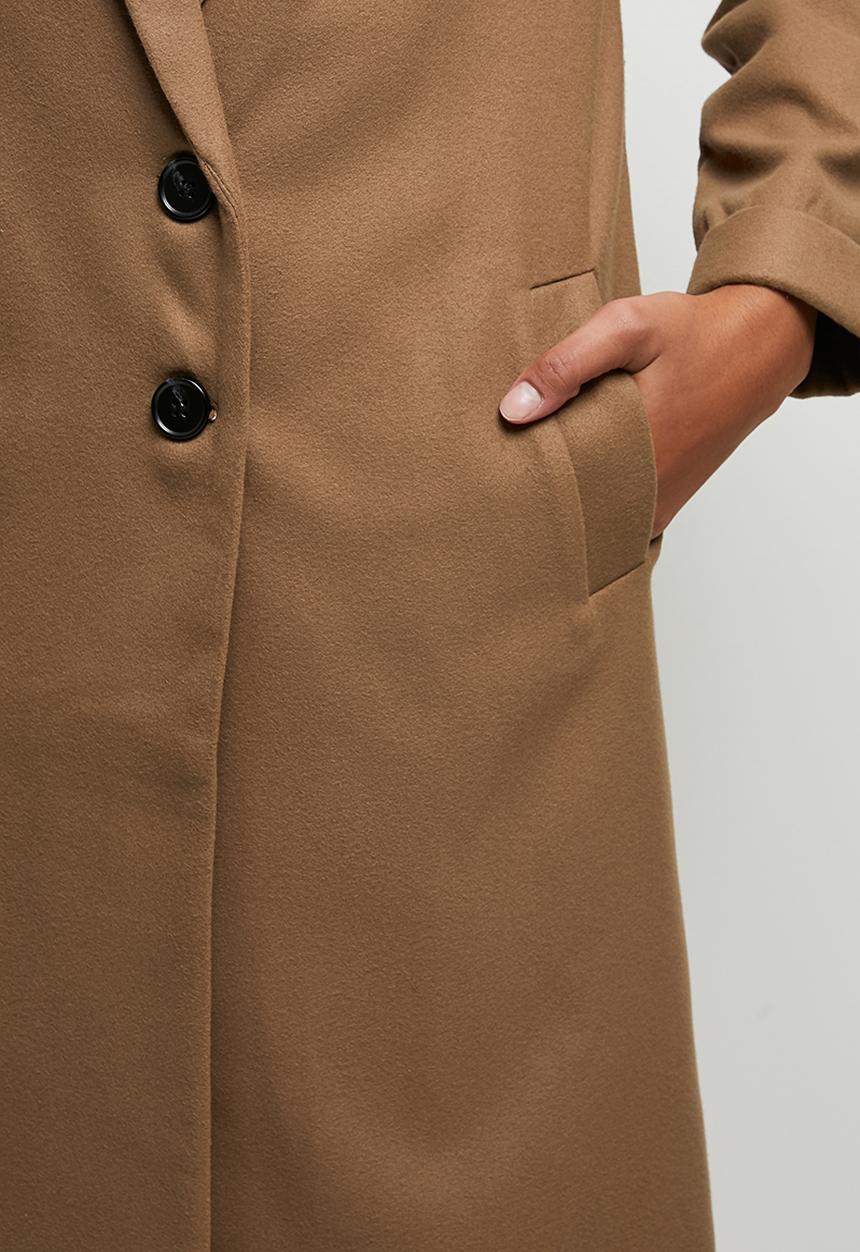 edit - Long duster coat - taupe