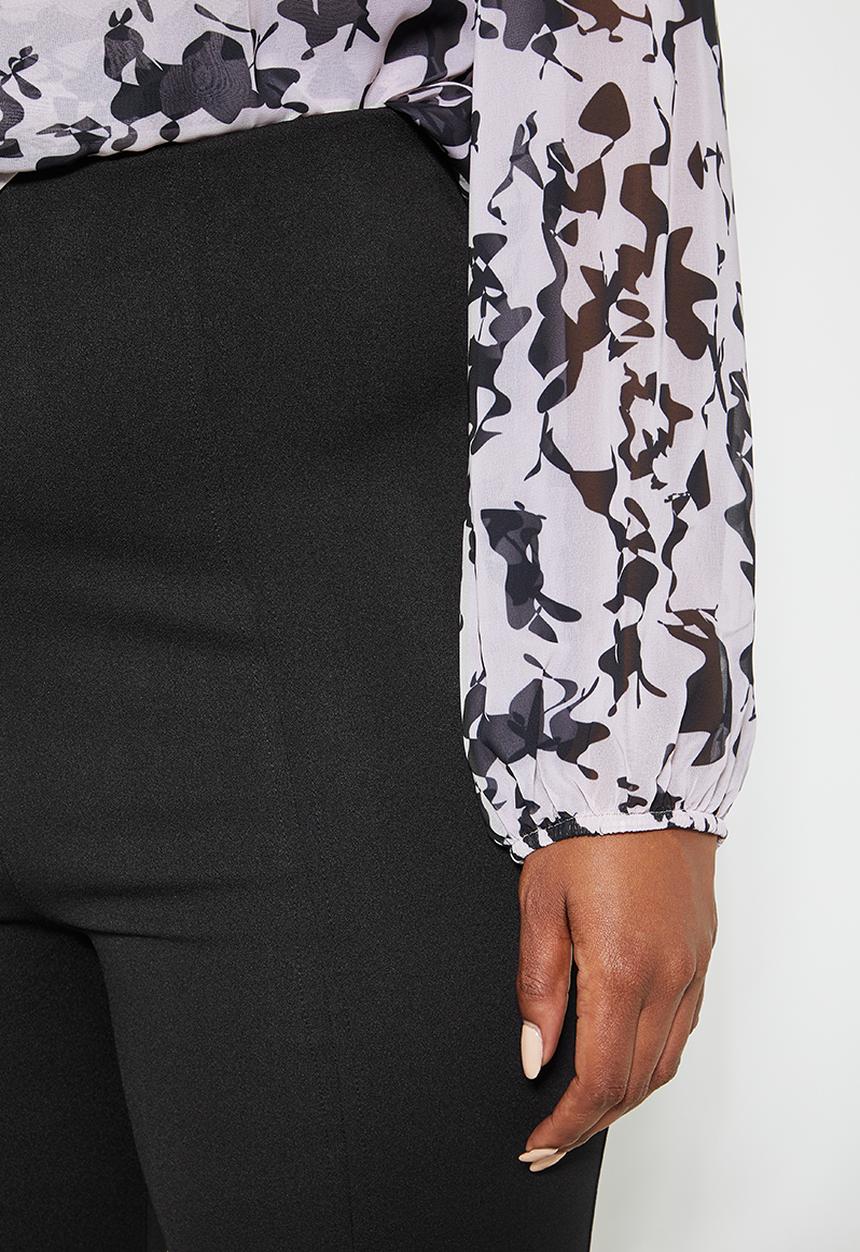 Superbalist - Split front trouser - black