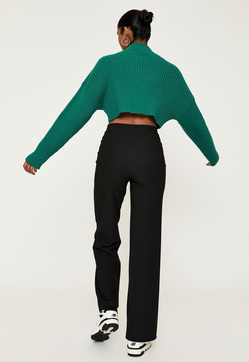 Supré  - Wide leg pant - black