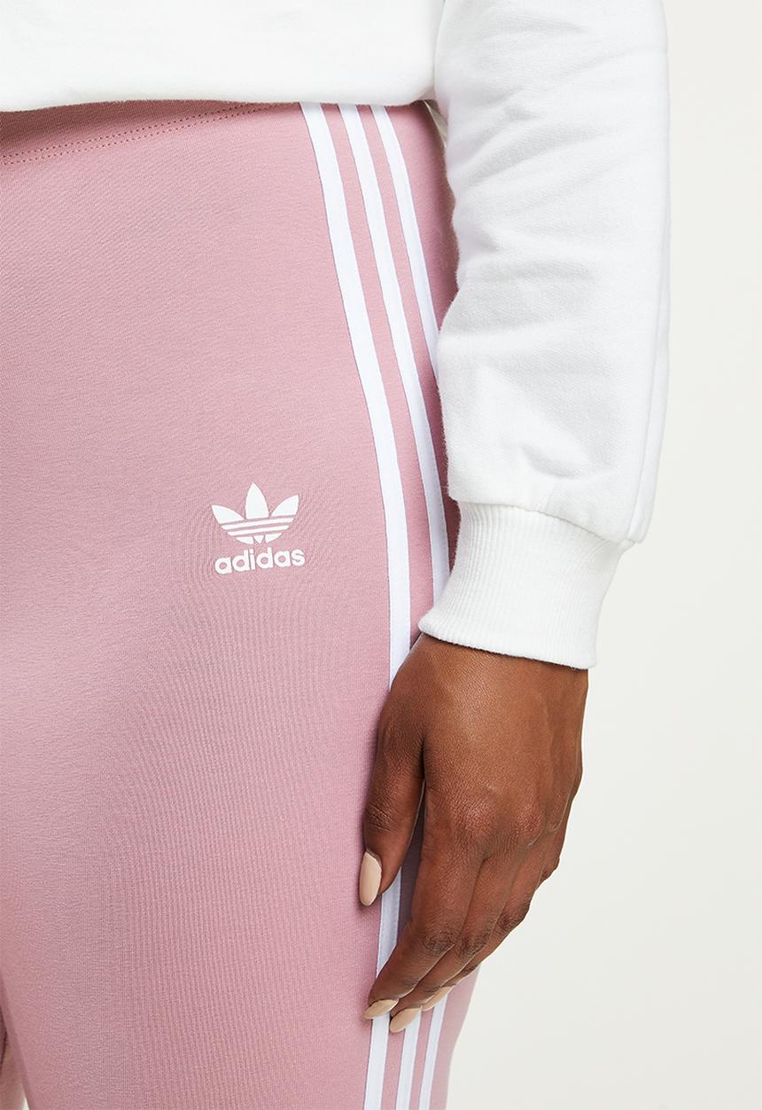 adidas Originals - Plus 3 stripes tights w - magic mauve