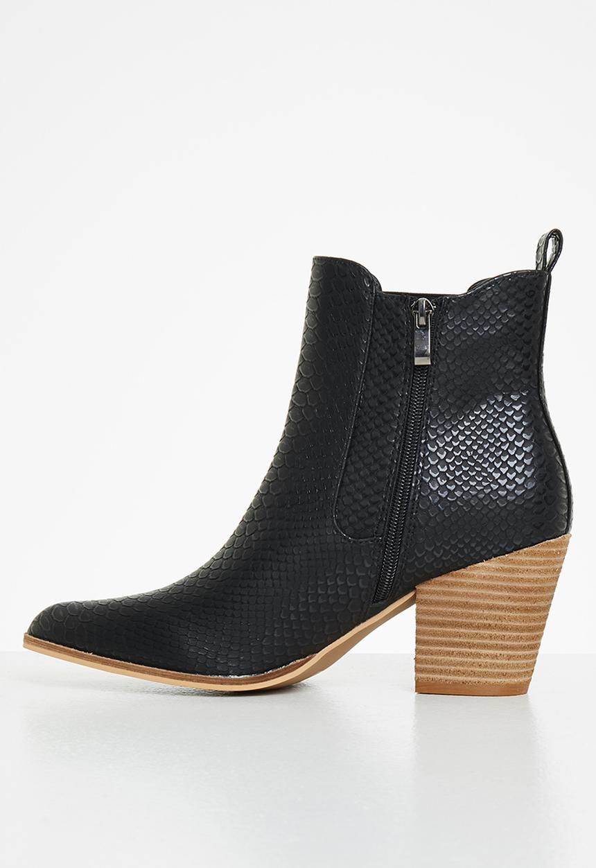 Miss Black - Mexico2 chelsea boot - black