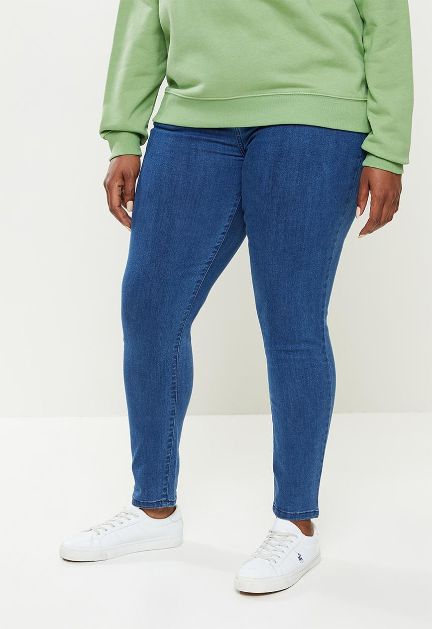 POLO - Plus stephanie skinny jean - blue