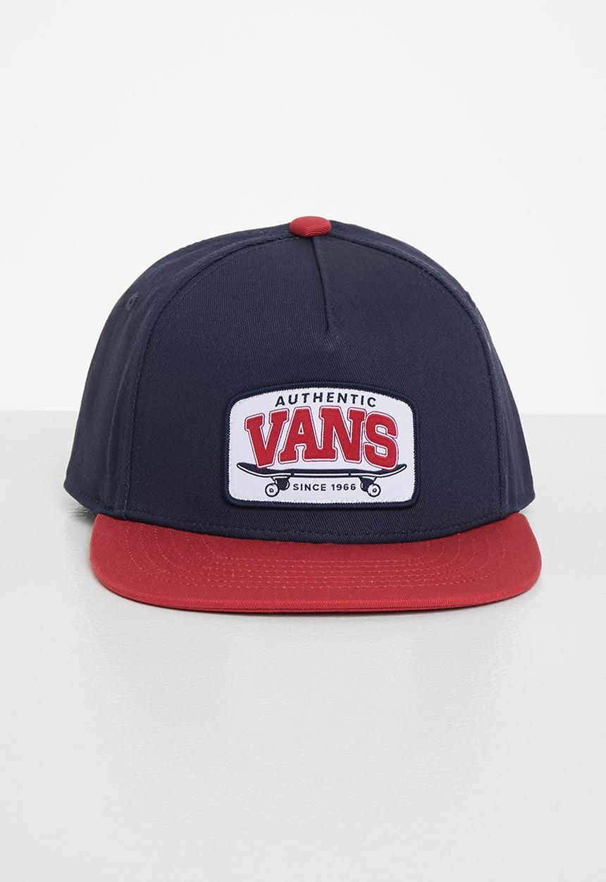 Vans - Skate authentic snapback boys - dress blues & chilli pepper