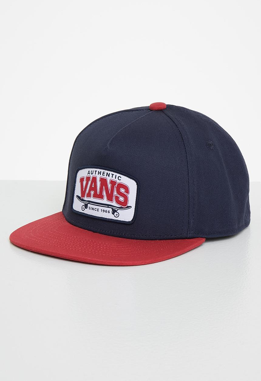 Vans - Skate authentic snapback boys - dress blues & chilli pepper