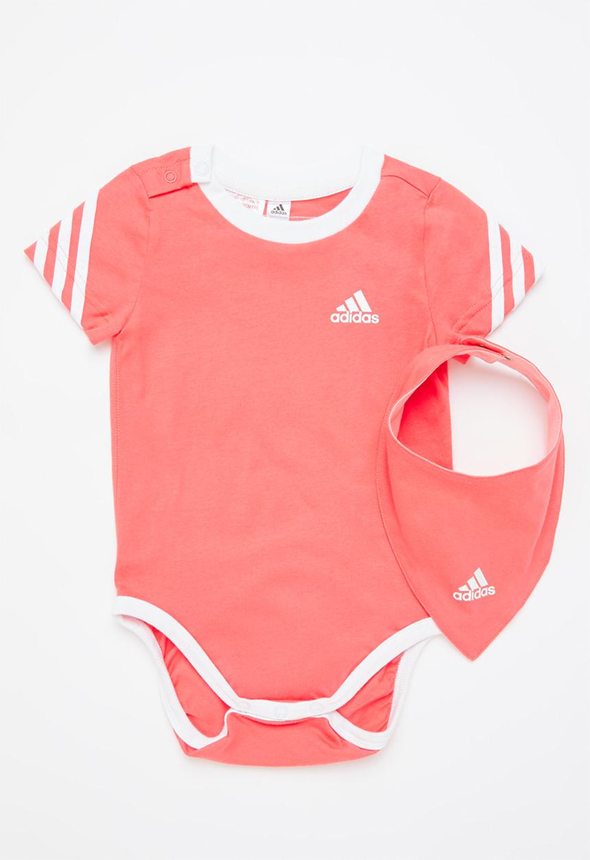 adidas Originals - Infants fi gift set - semi turbo & white