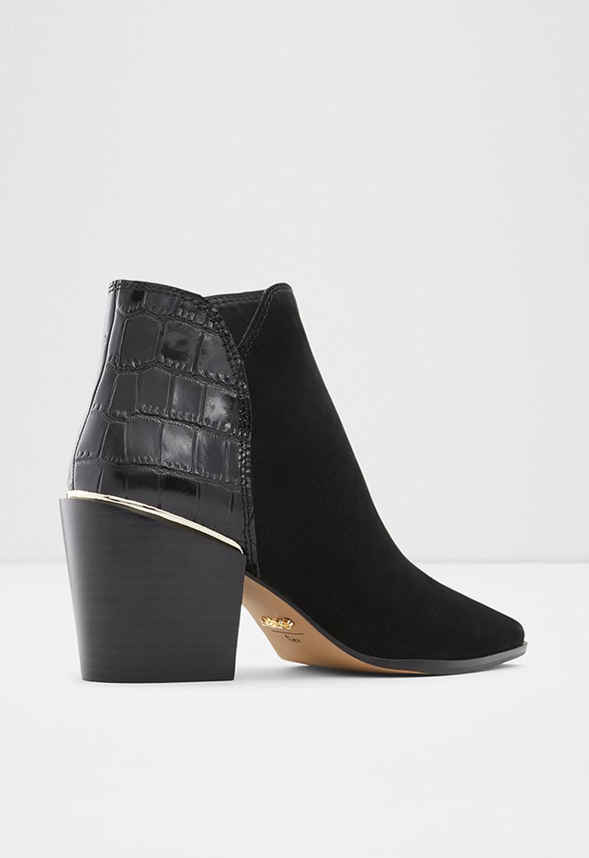 ALDO - Equina leather boot - black