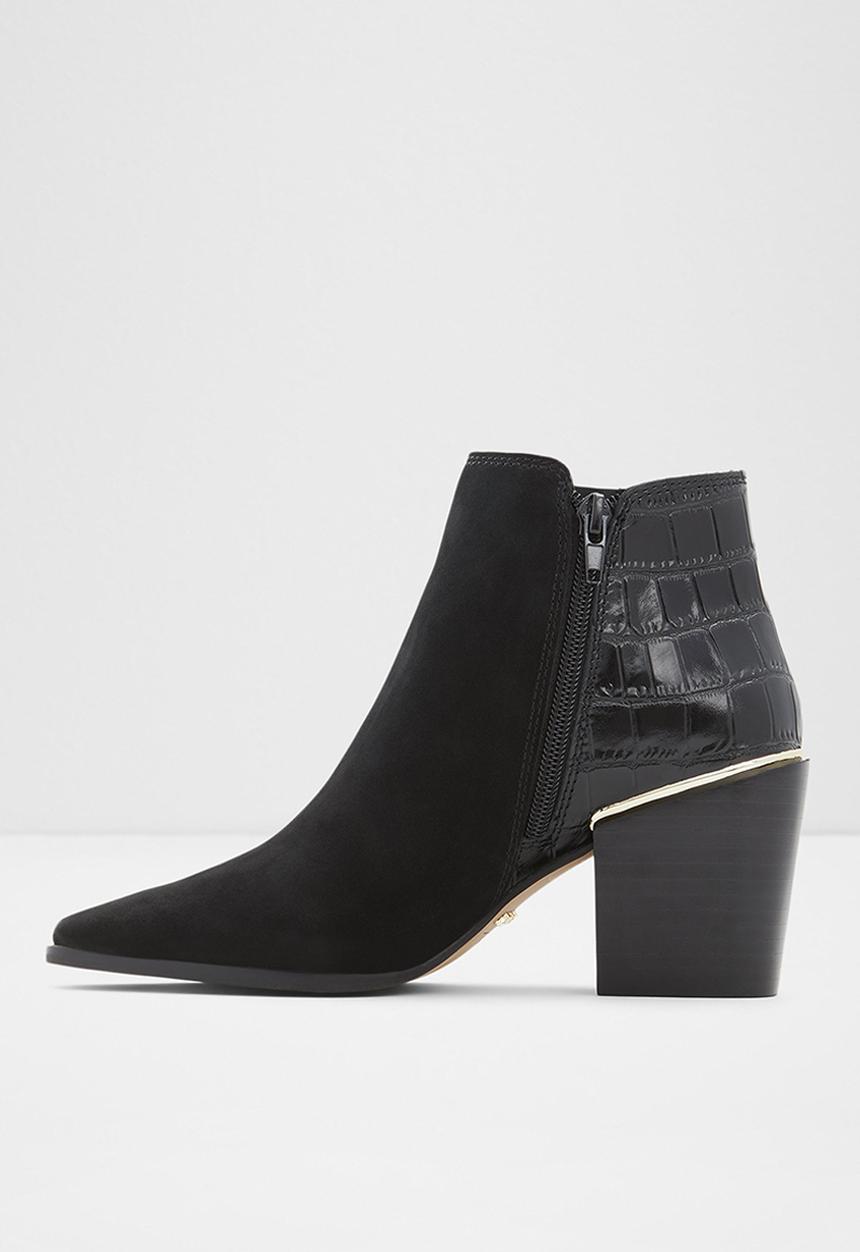 ALDO - Equina leather boot - black