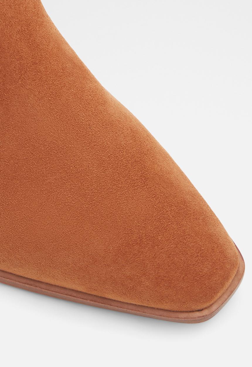 ALDO - Equina leather boot - cognac