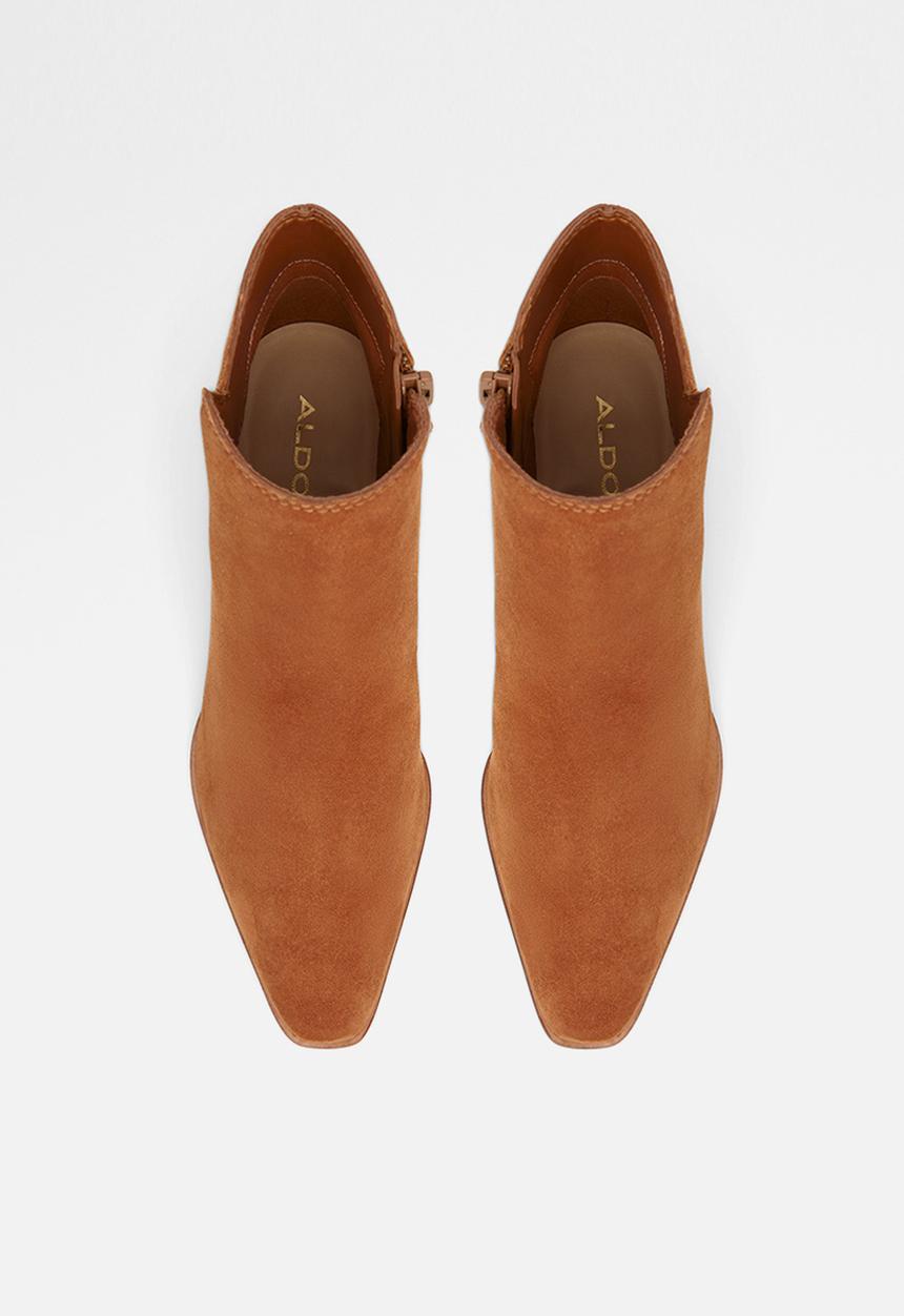 ALDO - Equina leather boot - cognac
