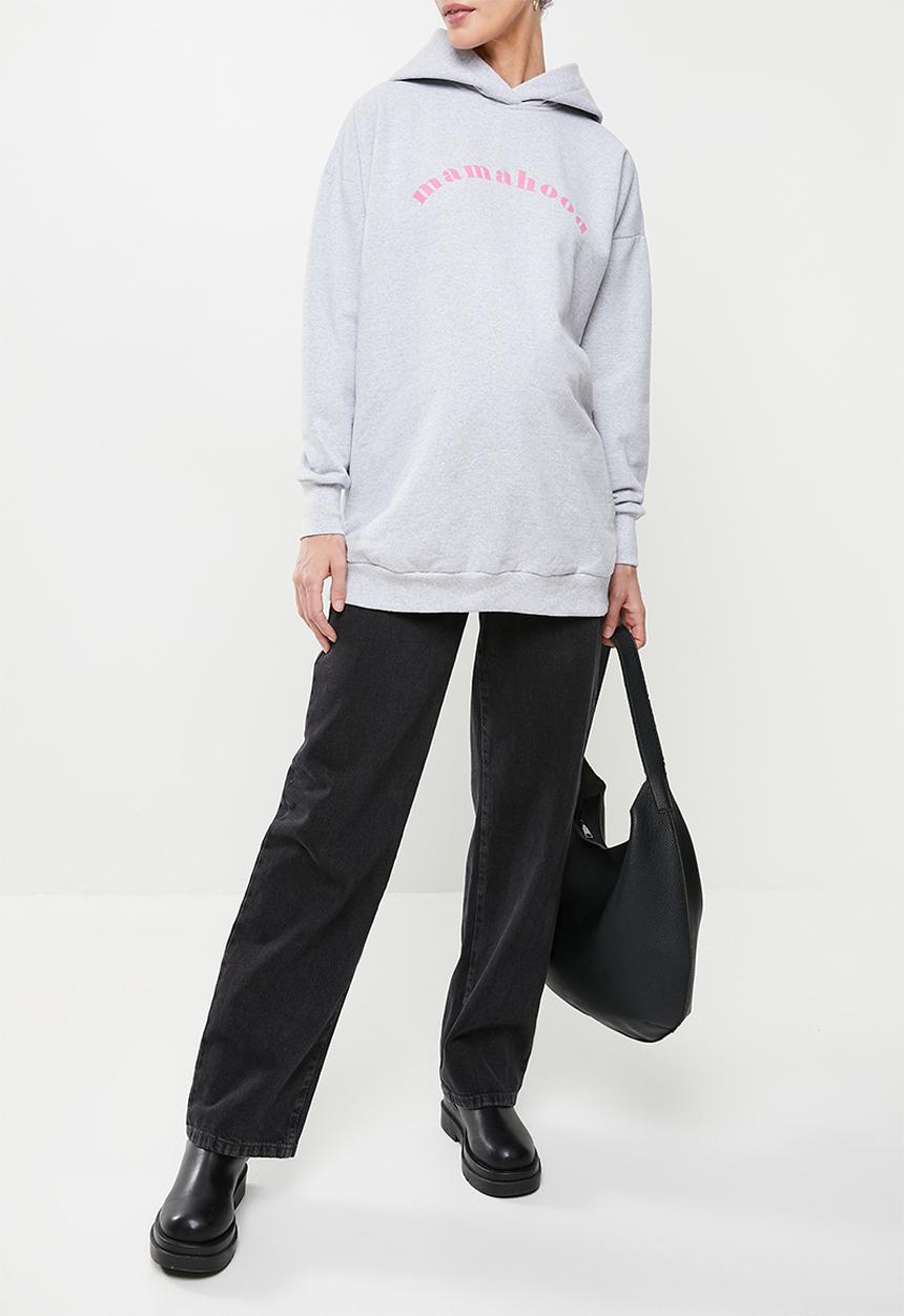 Superbalist - Maternity graphic hoodie  - grey