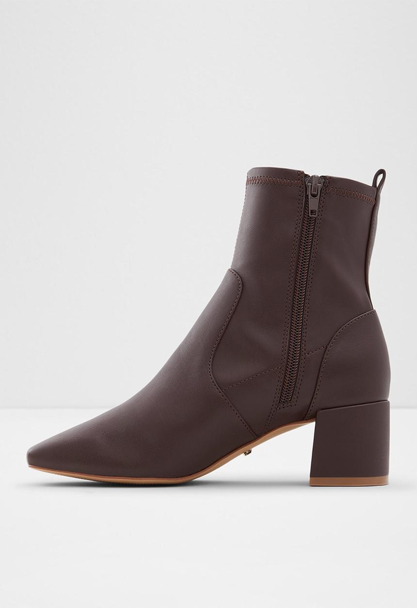 ALDO - Ibiraswen ankle boot - dark brown