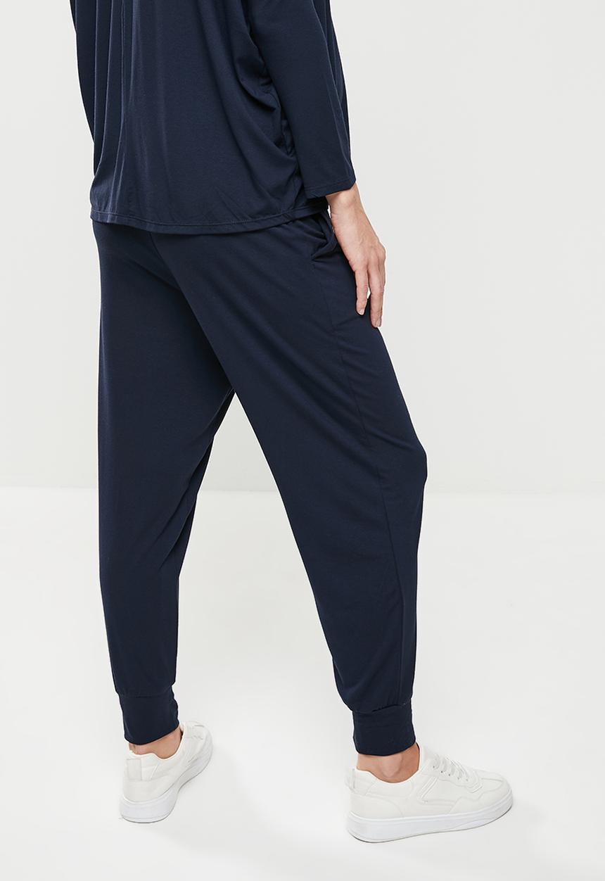 edit Maternity - Maternity drop crotch jogger - navy