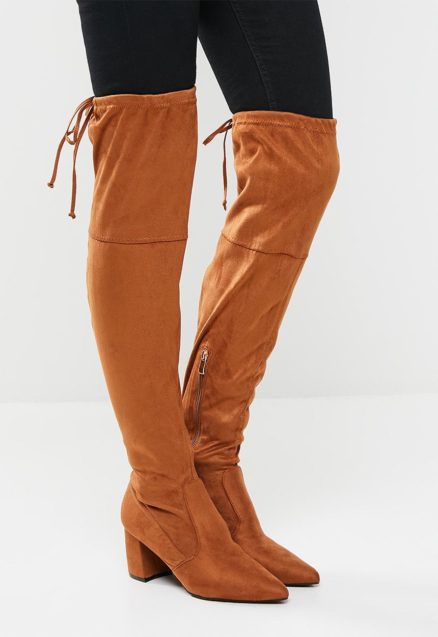 Madison® - Octavia over the knee boot - tan