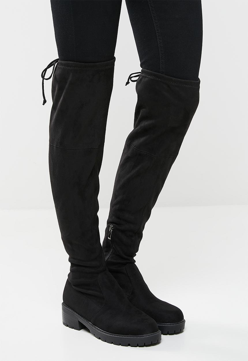 Madison® - Olivia over the knee boot - black