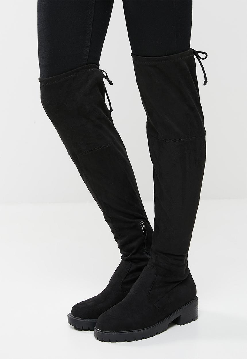 Madison® - Olivia over the knee boot - black