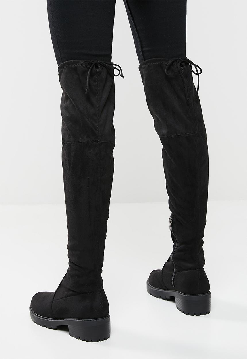 Madison® - Olivia over the knee boot - black