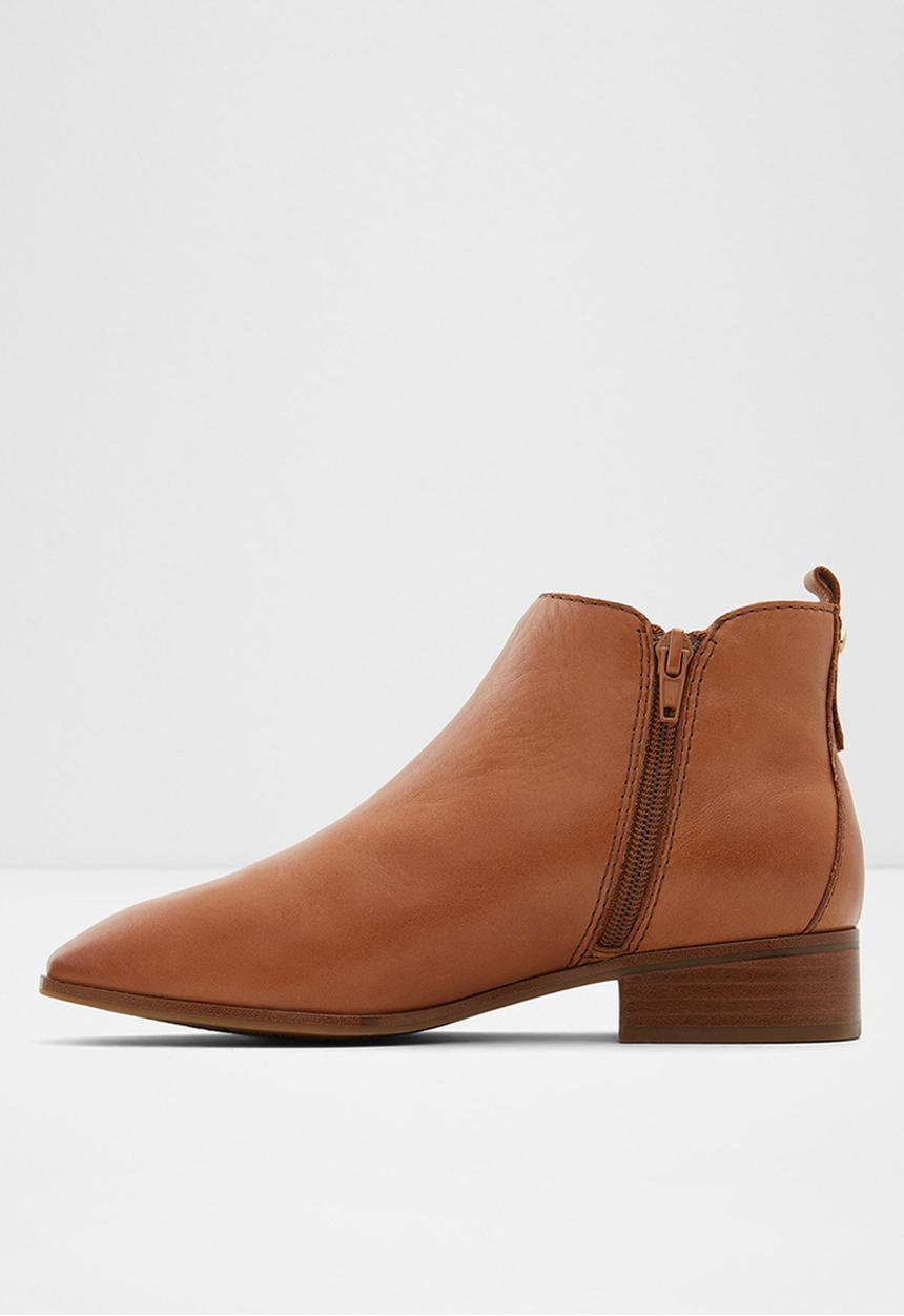 ALDO - Kaelleflex leather boot - cognac