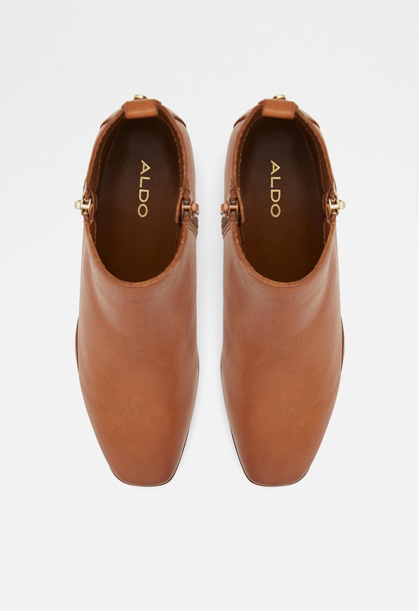 ALDO - Kaelleflex leather boot - cognac