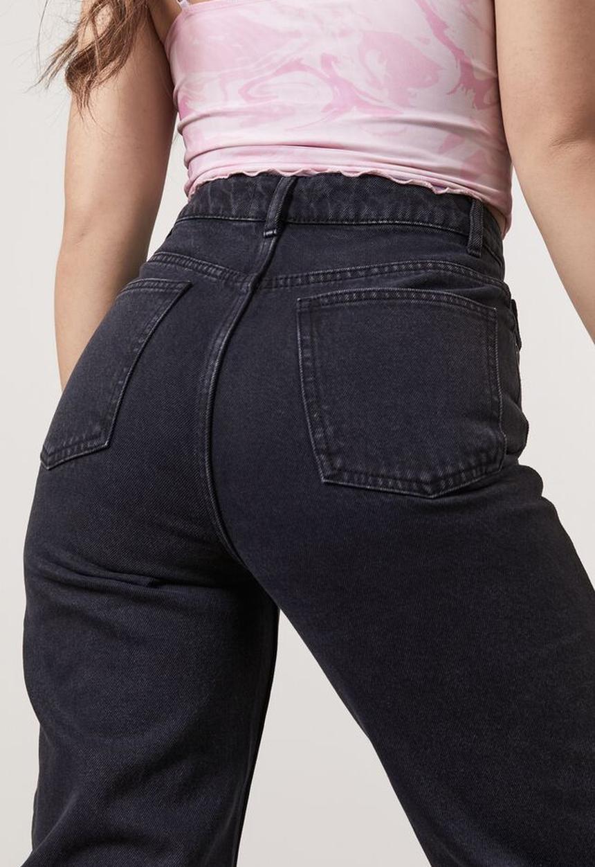 Factorie - 90 s straight leg jean - thrift black