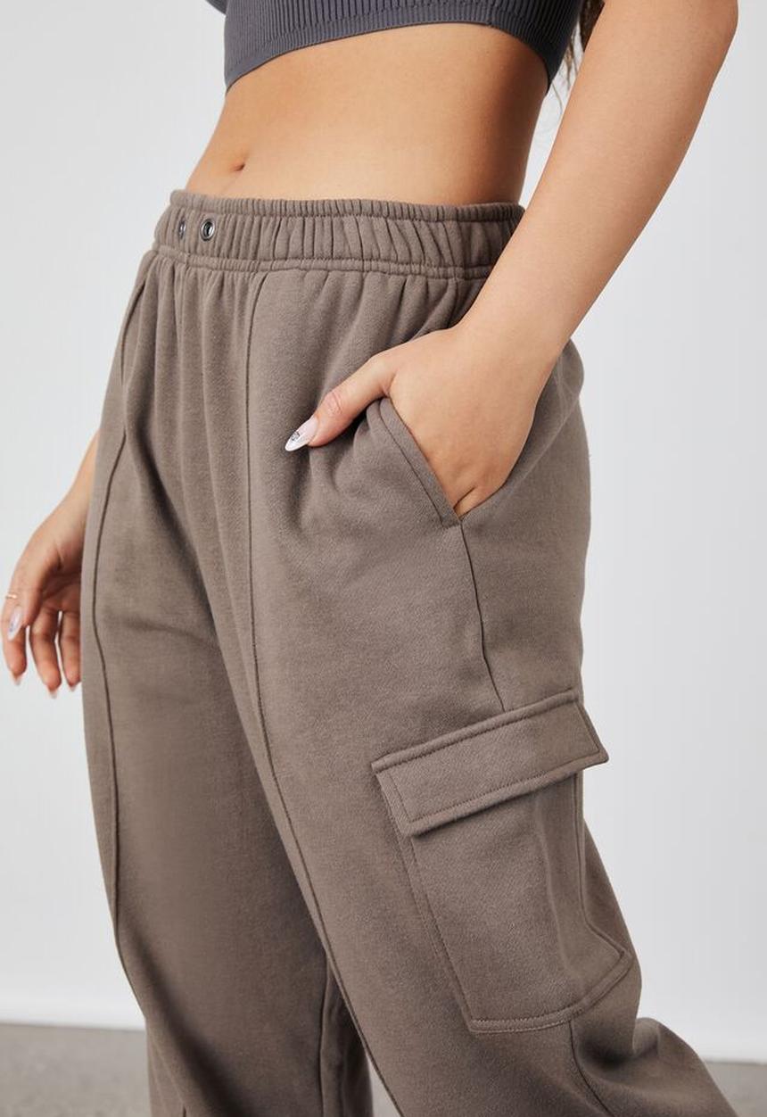Factorie - Cargo trackpant - burnt iron