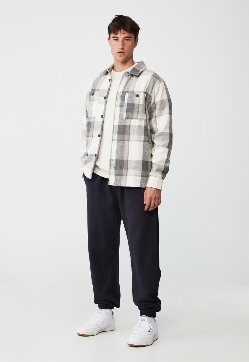 Cotton On - Loose fit track - true navy