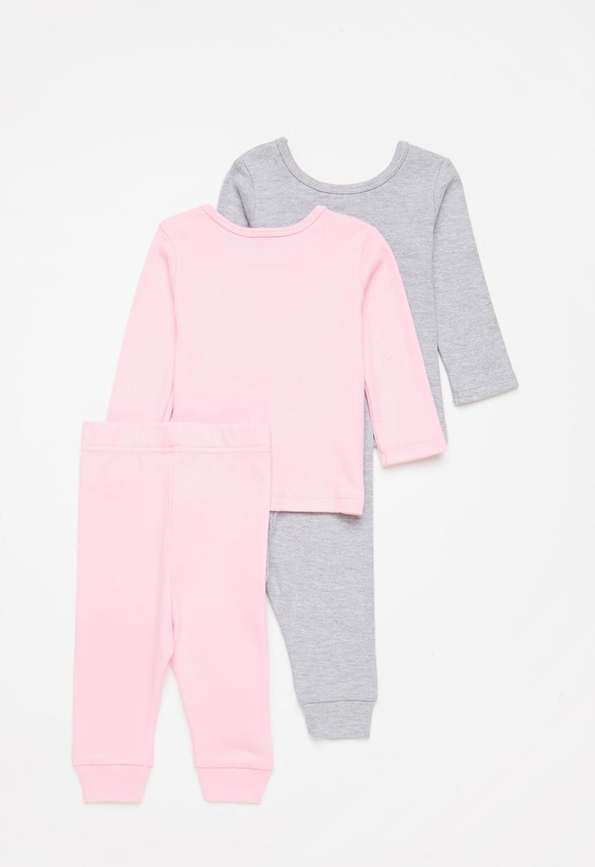 Pop Candy - 2 Pack sleep set - pink & grey