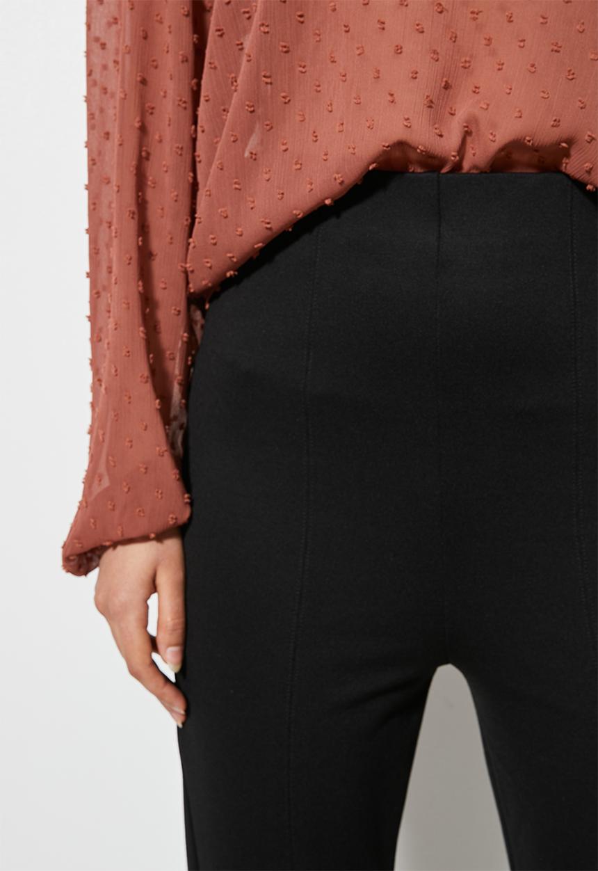 Superbalist - Split front trouser - black