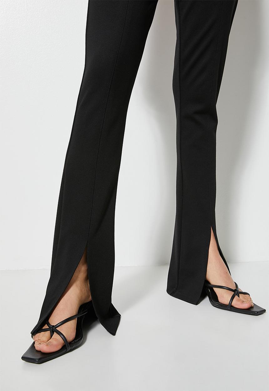 Superbalist - Split front trouser - black