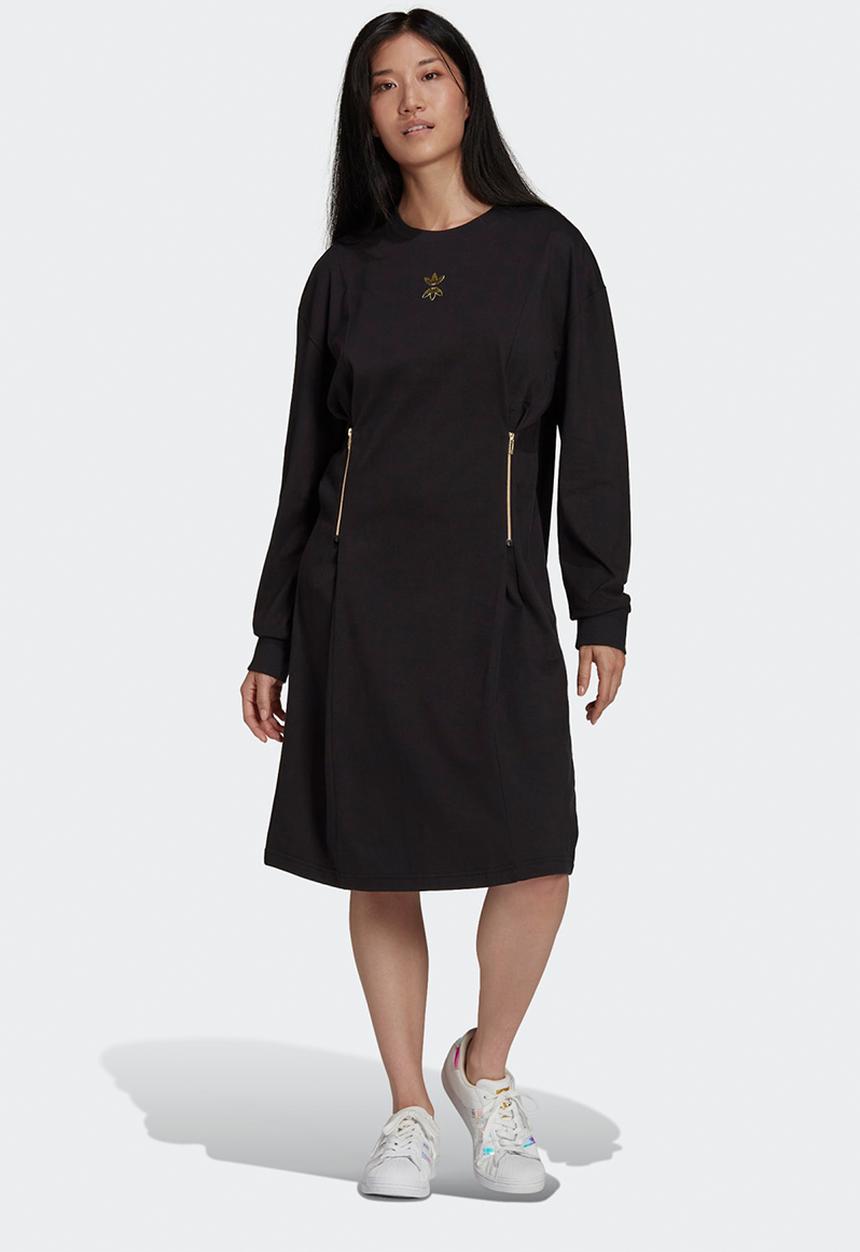 adidas Originals - Long sleeve dress - black