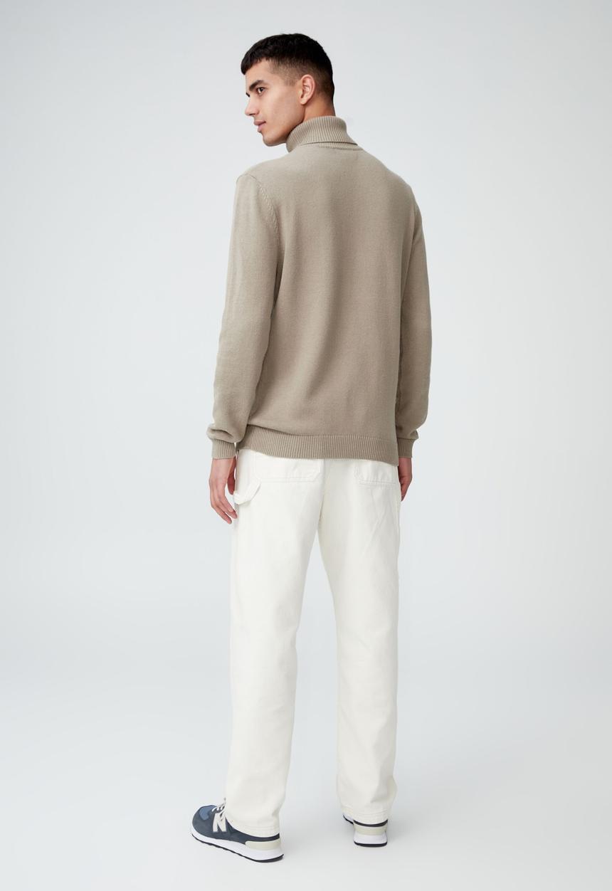 Cotton On - Roll neck sweater - camel