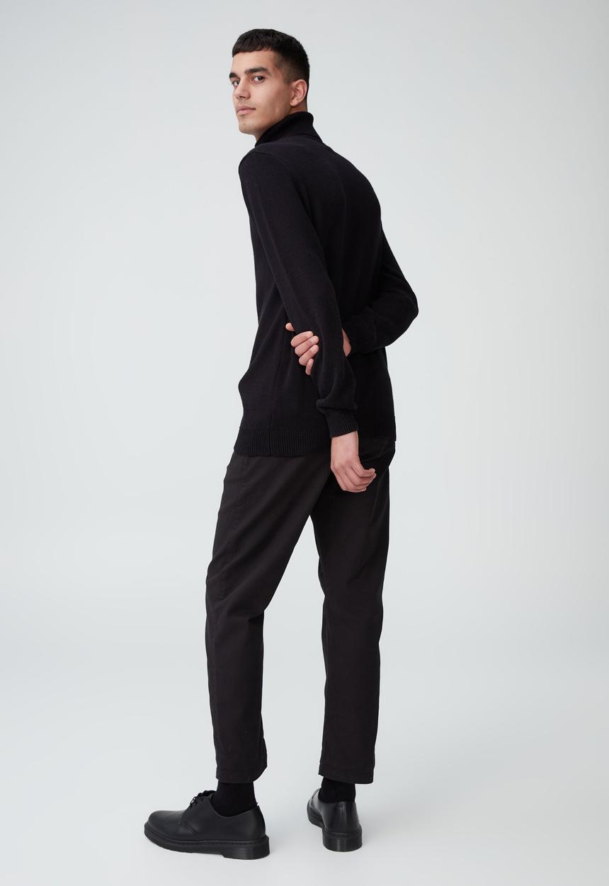 Cotton On - Roll neck sweater - black