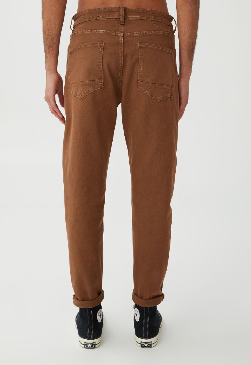 Cotton On - Relaxed tapered jean - washed clay