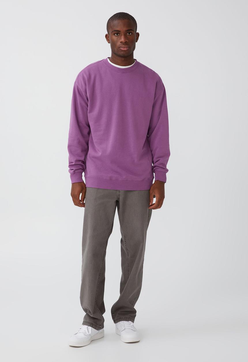 Cotton On - Oversized crew fleece - violet haze