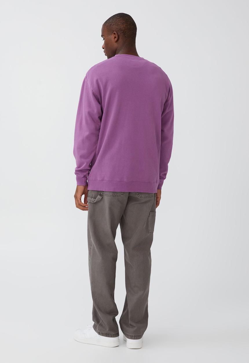 Cotton On - Oversized crew fleece - violet haze