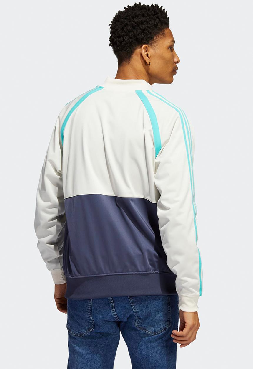adidas Originals - SST Blocked Track Jacket  - shadow navy & wonder white