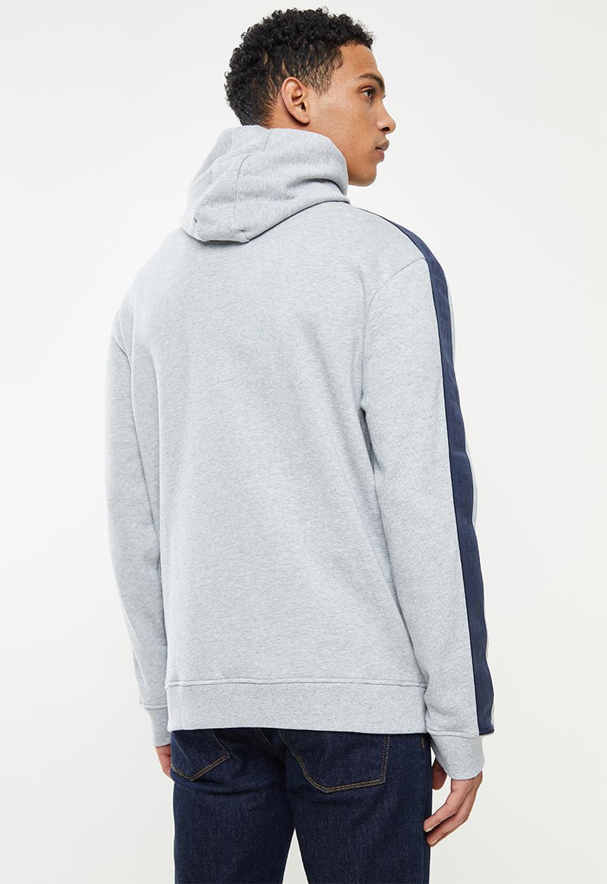 POLO - Polo Sport Webbing Sweatshirt Hoodie - Grey & Navy 